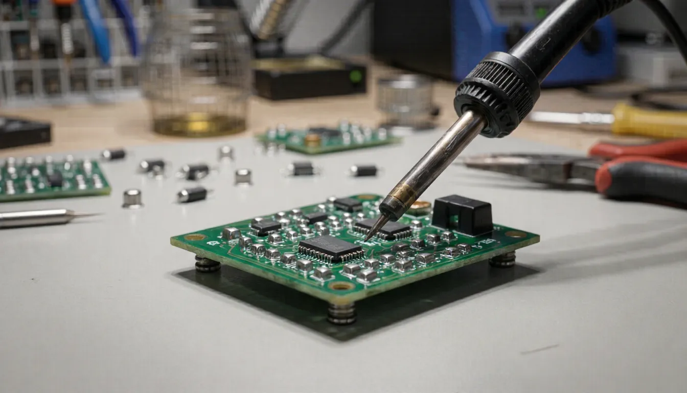 Как паять smd-компоненты
