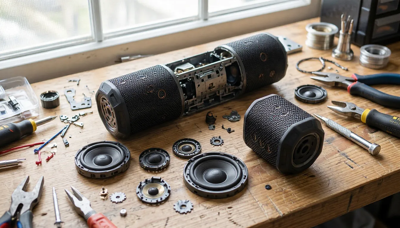 Как разобрать динамик jbl