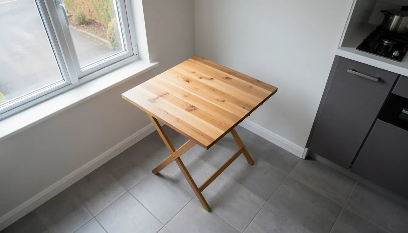 Какой стол выбрать для маленькой кухни: советы по выбору