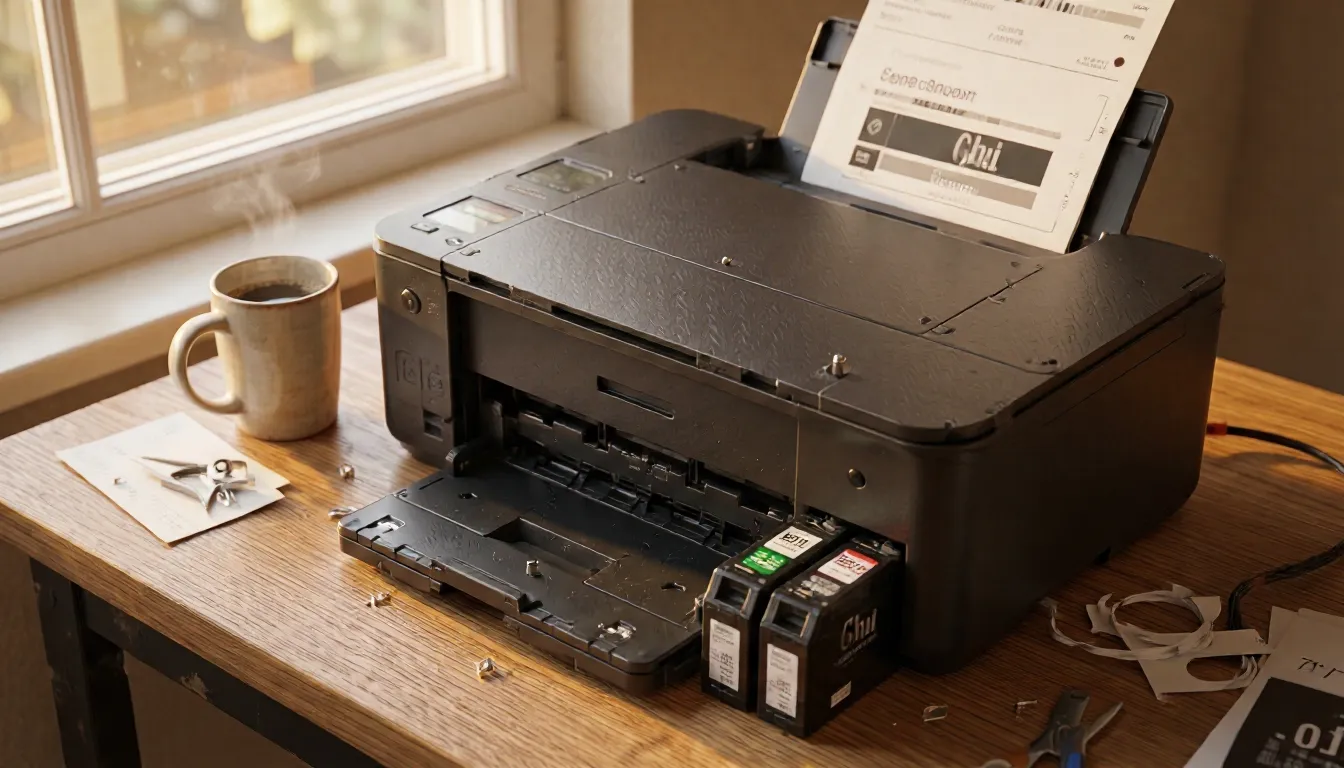 Почему на принтерах epson появляются пятна?