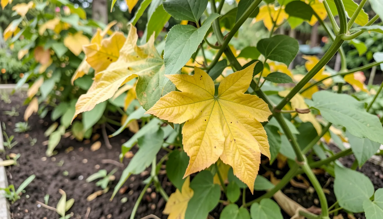 Почему желтеют листья на клематисе и что делать?