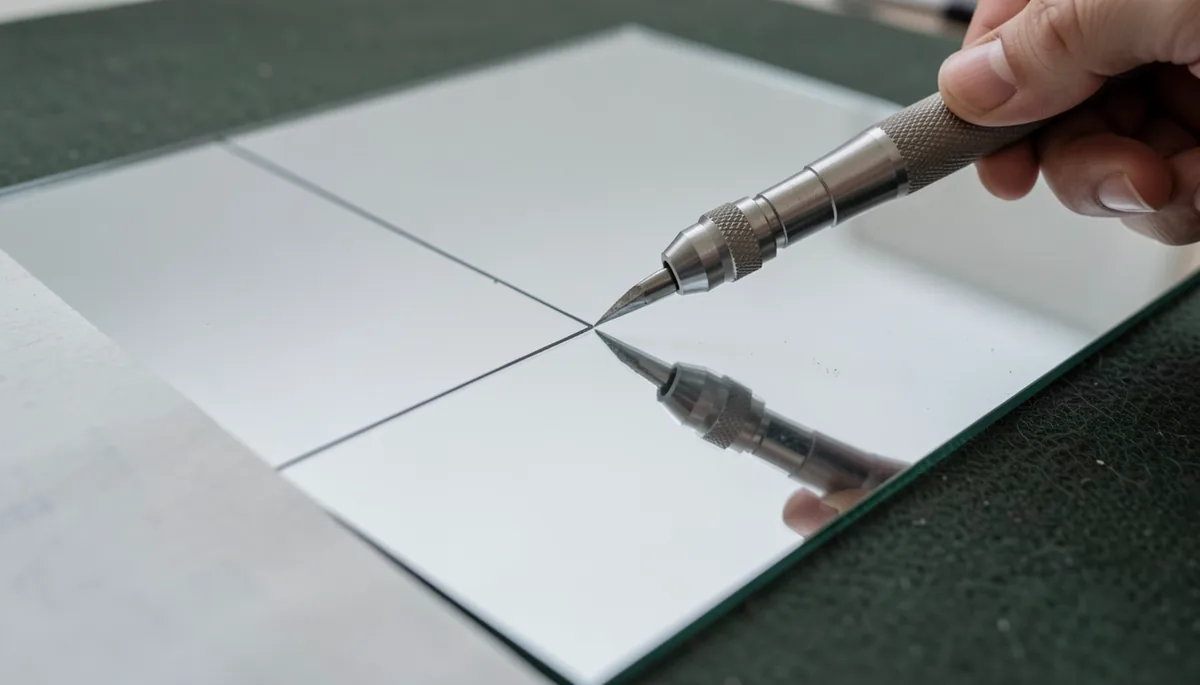 Чем резать зеркало без стеклореза