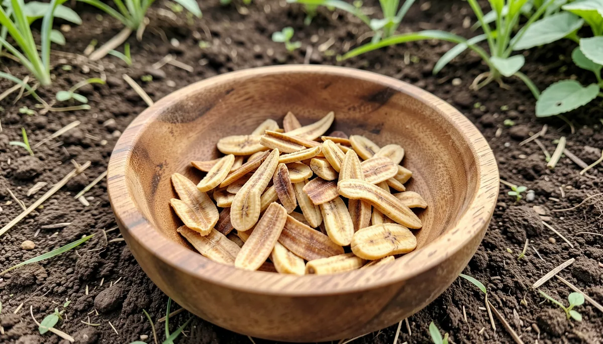 Как использовать удобрение из банановой кожуры