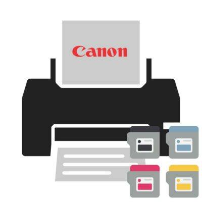 Как вставить картридж в принтер canon