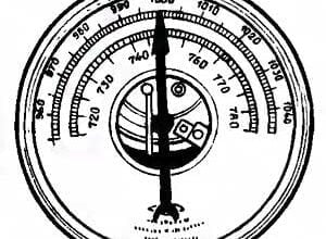 Как работает анероидный барометр