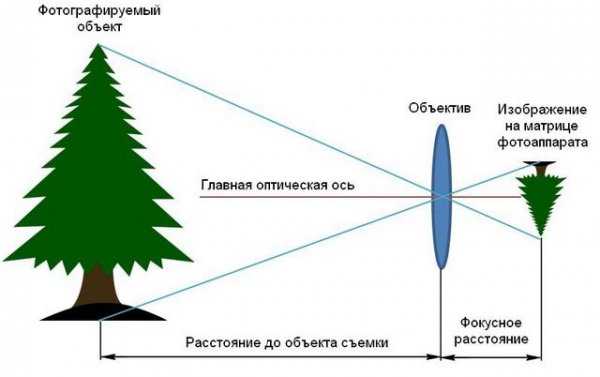 фокусное расстояние объектива мм