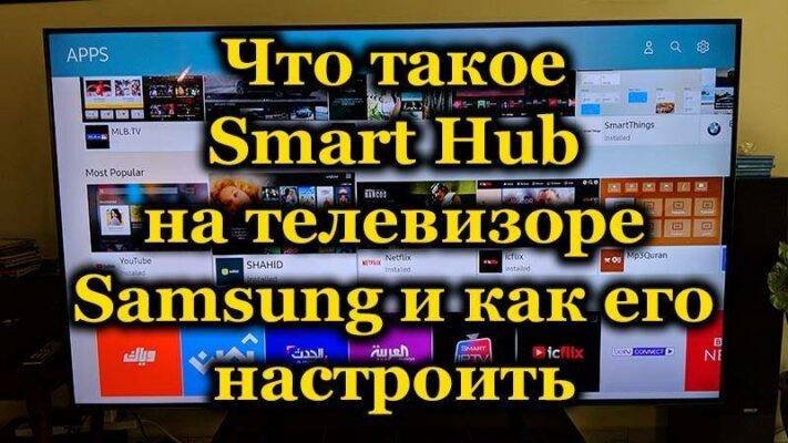 Что такое Smart Hub на телевизоре Samsung и как его настроить?