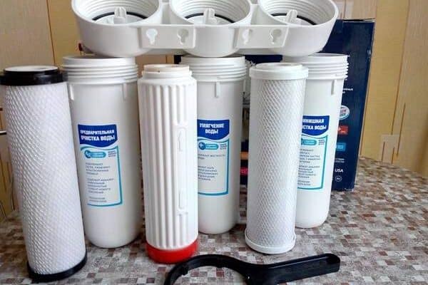 Замена фильтра Aquafrore